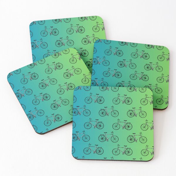 Item preview, Bike Art Deco Pattern designed and sold by ReelRide Creations.