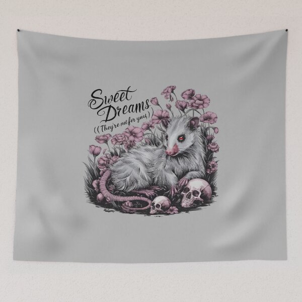 Item preview, sweet dreams goth possum Street Cats Squad designed and sold by bluel_evin.