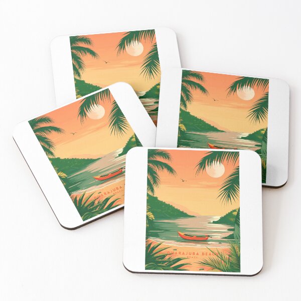 Item preview, Guarujá Beach: Brazil's Coastal Gem designed and sold by NeuralVibe.