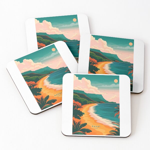 Item preview, Kauai: Hawaii's Garden Isle designed and sold by NeuralVibe.
