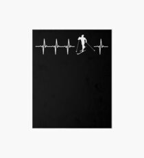 Cross Country Skiing Related Gift Art Board