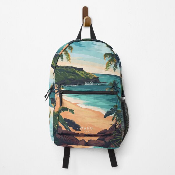 Item preview, Oahu: Hawaii's Diverse Island Gem designed and sold by NeuralVibe.