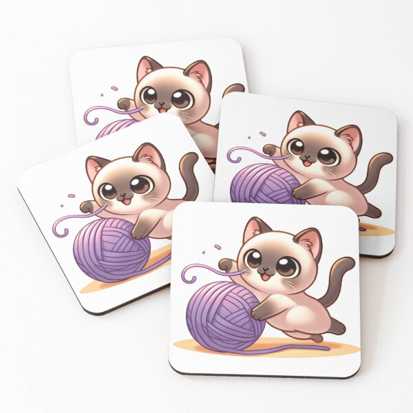 Item preview, Chibi  Cat and Yarn Adventures Playtimes designed and sold by TarotDigital.