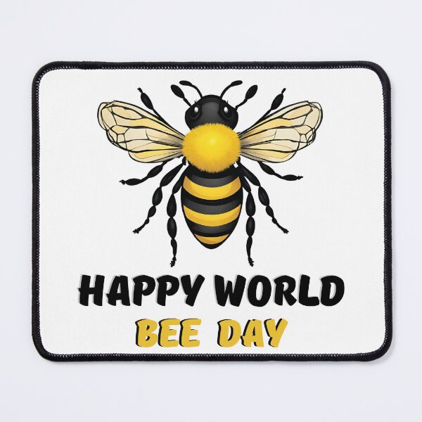 Item preview, Happy World Bee Day 2024 designed and sold by LEOOTY.