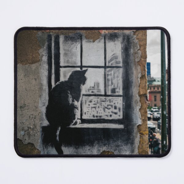 Item preview, Cat Stencil Graffiti designed and sold by Bomax121.