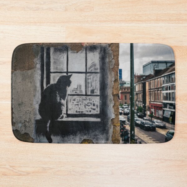 Item preview, Cat Stencil Graffiti designed and sold by Bomax121.