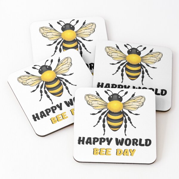 Item preview, Happy World Bee Day 2024 designed and sold by LEOOTY.