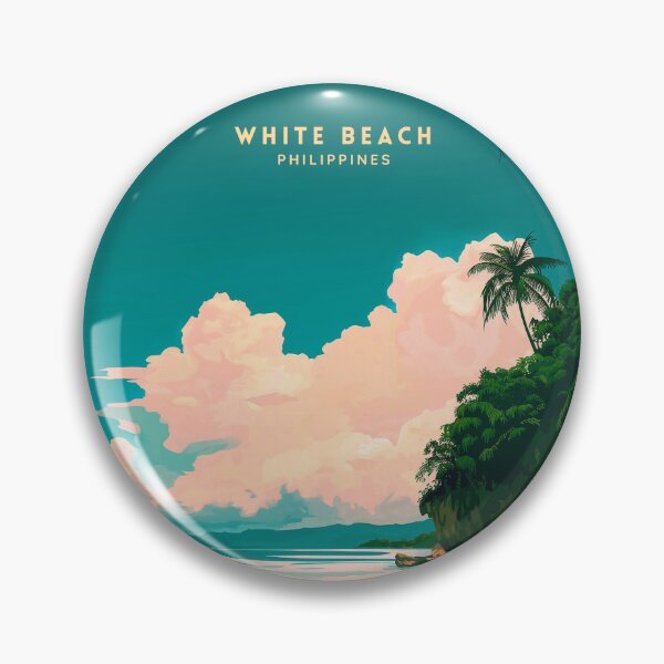 Artikelvorschau, White Beach: Philippines' Tropical Haven entworfen und verkauft von NeuralVibe.