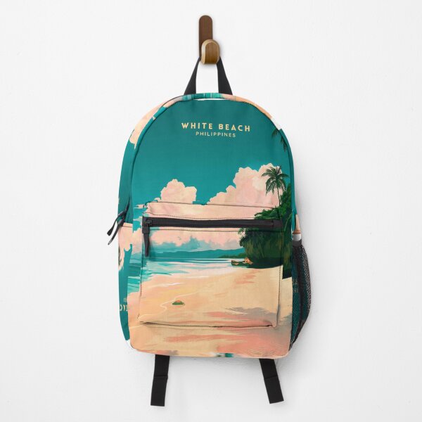 Item preview, White Beach: Philippines' Tropical Haven designed and sold by NeuralVibe.