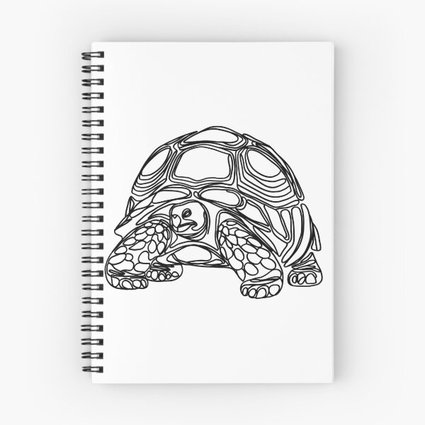 Item preview, Continuous line drawing of a Giant Aldabra Tortoise  designed and sold by DKBCreations.