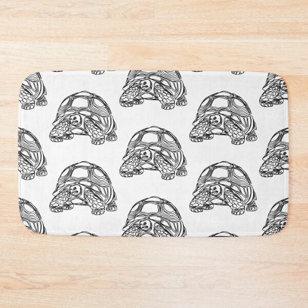 Item preview, Continuous line drawing of a Giant Aldabra Tortoise  designed and sold by DKBCreations.