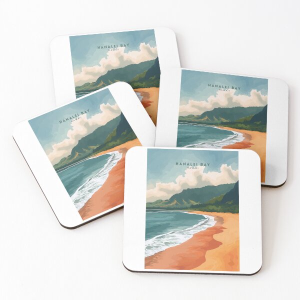 Item preview, Hanalei Bay: Hawaii's Coastal Paradise designed and sold by NeuralVibe.