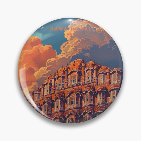 Item preview, Hawa Mahal: Rajasthan's Architectural Marvel designed and sold by NeuralVibe.
