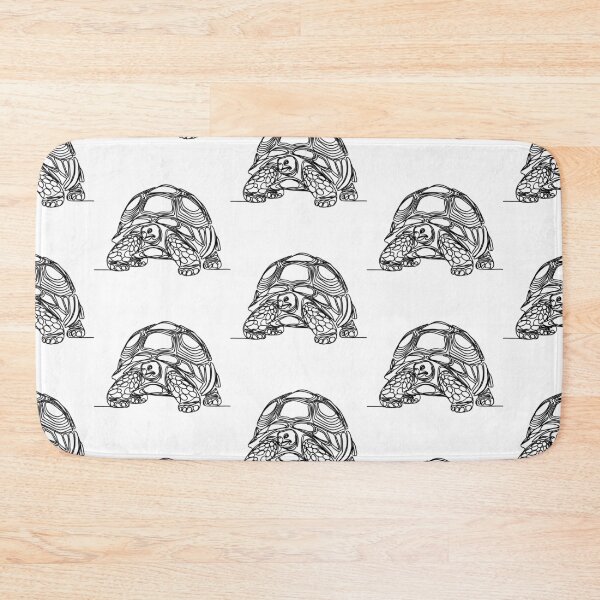Item preview, Continuous line drawing of a Giant Aldabra Tortoise  designed and sold by DKBCreations.