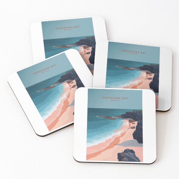 Item preview, Horseshoe Bay: Bermuda's Coastal Gem designed and sold by NeuralVibe.