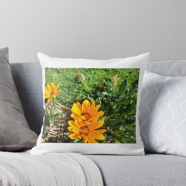 Item preview, three orange flower in the garden designed and sold by sadeek1021953Ss.