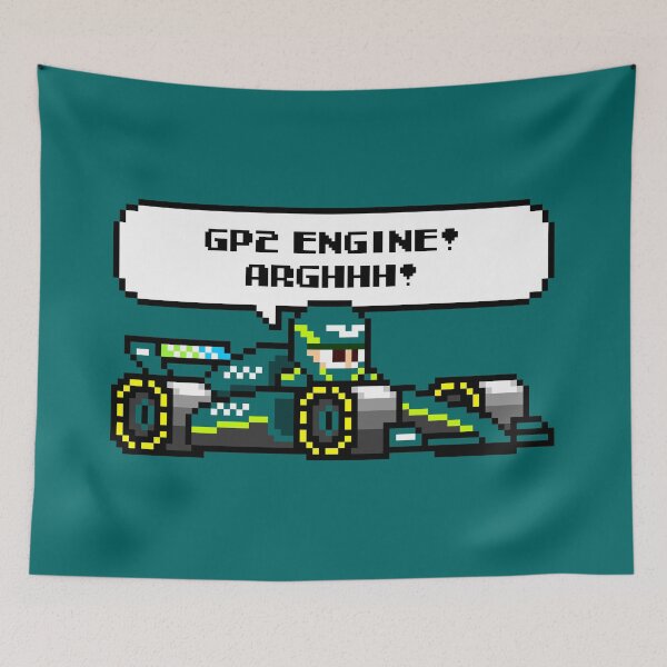 Item preview, Fernando Alonso: GP2 Engine! Argh! (F1 Team Radio) designed and sold by The Armorsmith.