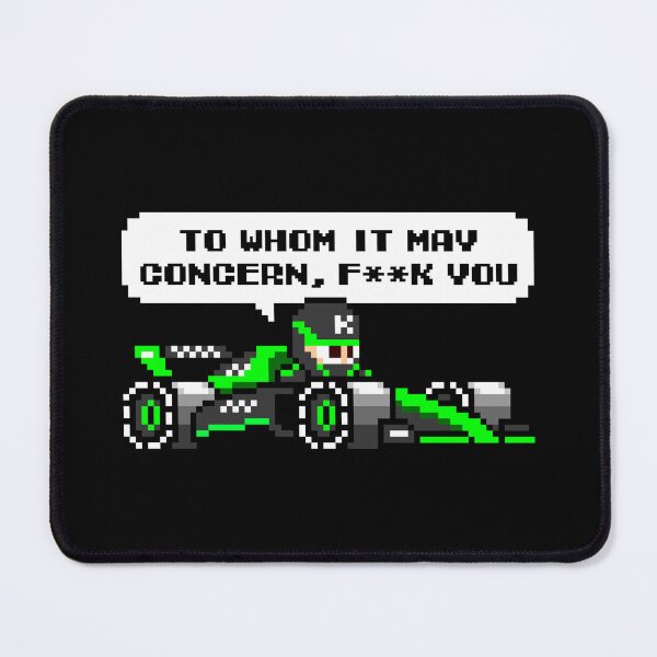 Item preview, Valtteri Bottas: To Whom It May Concern, F**k You (F1 Team Radio) designed and sold by The Armorsmith.