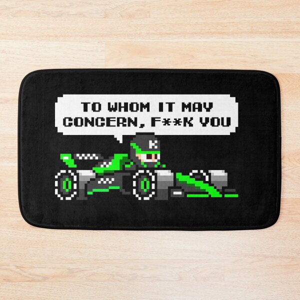 Item preview, Valtteri Bottas: To Whom It May Concern, F**k You (F1 Team Radio) designed and sold by The Armorsmith.