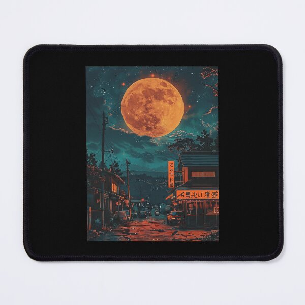 Item preview, Tsuki no Rakka (月の落下 - Falling Moon) designed and sold by MadeByHaresShop.