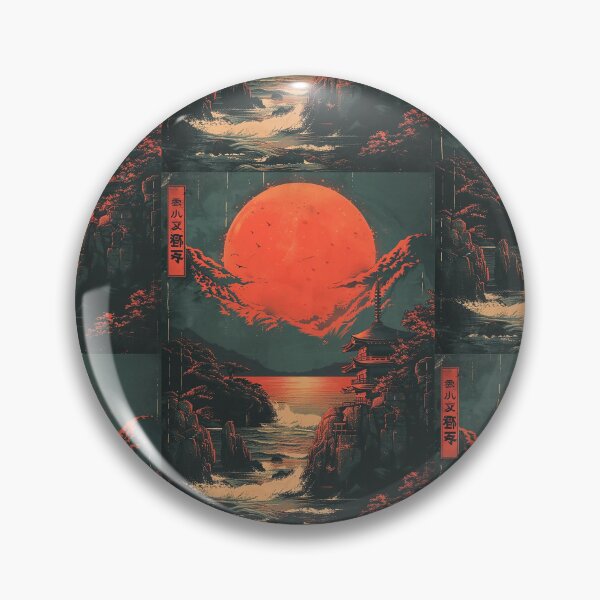 Item preview, Tsuki no Rakka (月の落下 - Falling Moon) 2 designed and sold by MadeByHaresShop.