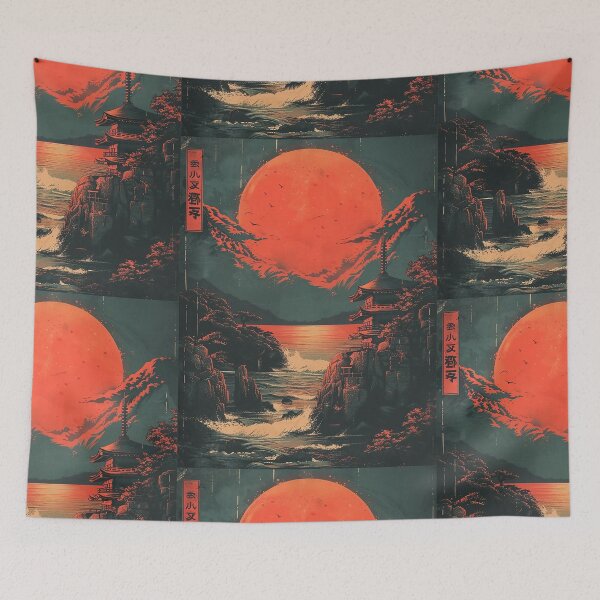 Item preview, Tsuki no Rakka (月の落下 - Falling Moon) 2 designed and sold by MadeByHaresShop.