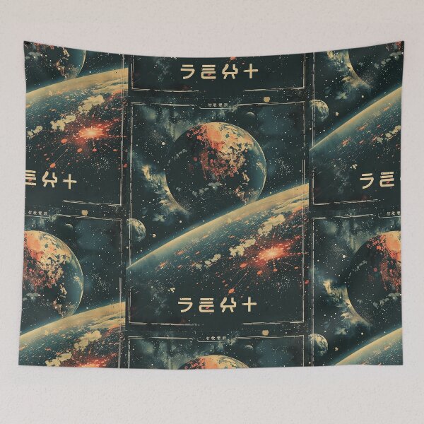 Item preview, Chikyu no Kagayaki (地球の輝き - Earth's Radiance) designed and sold by MadeByHaresShop.