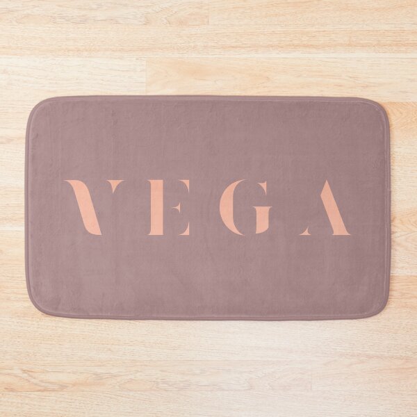 Item preview, VEGA - Ancient Rose Text Logo designed and sold by Simone Morana Cyla.