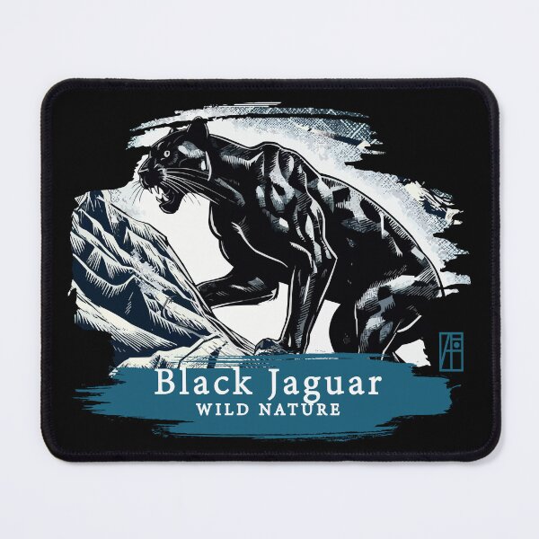 Artikelvorschau, Schwarzer Jaguar - WILDE NATUR - JAGUAR -1 entworfen und verkauft von ArtProjectShop.