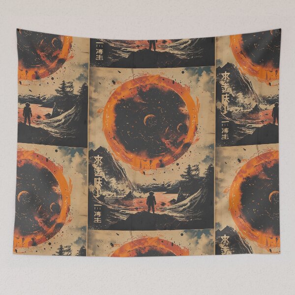 Item preview, Kuroi Uzu no Nazo (黒い渦の謎 - Mystery of the Black Vortex) designed and sold by MadeByHaresShop.