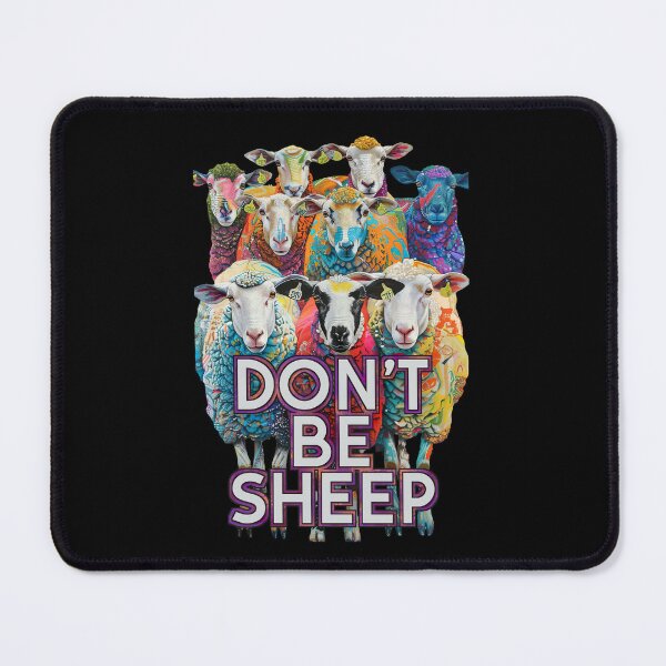 Item preview, Don't Be Sheep designed and sold by Psyberspace.