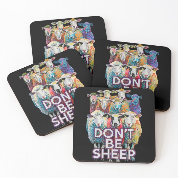 Item preview, Don't Be Sheep designed and sold by Psyberspace.