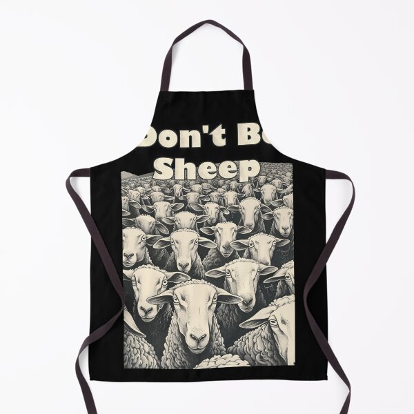 Item preview, Don't Be Sheep designed and sold by Psyberspace.