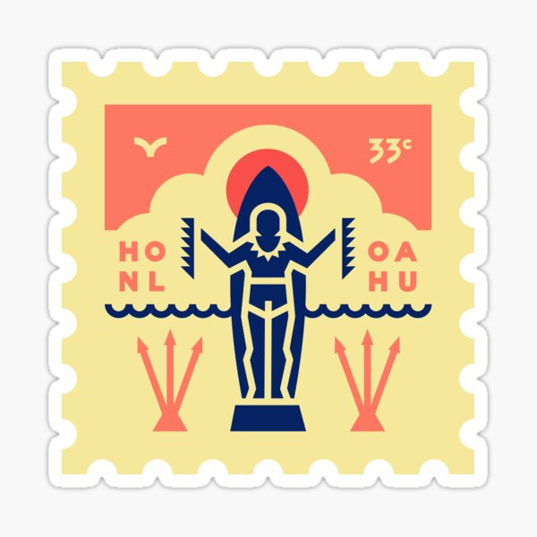 Item preview, Honolulu Stamp designed and sold by JamesShannon.
