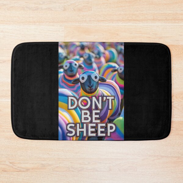 Item preview, Don't Be Sheep designed and sold by Psyberspace.