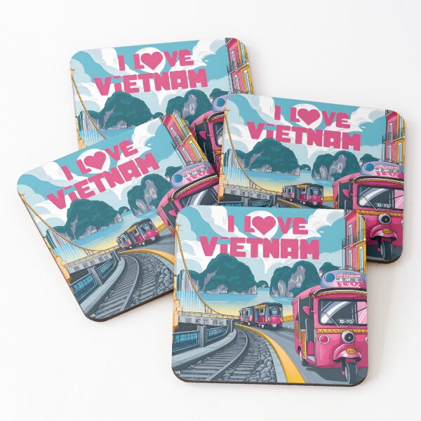 Item preview, i love vietnam designed and sold by BobaTeeStore.