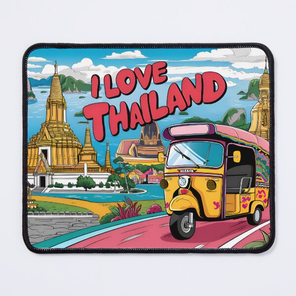 Item preview, I love Thailand designed and sold by BobaTeeStore.