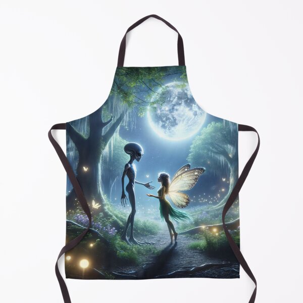 Item preview, Moonlit Enchantment - Alien Whispers to Forest Fairy designed and sold by leyfinder.