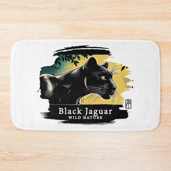 Item preview, Black Jaguar - WILD NATURE - JAGUAR -12 designed and sold by ArtProjectShop.