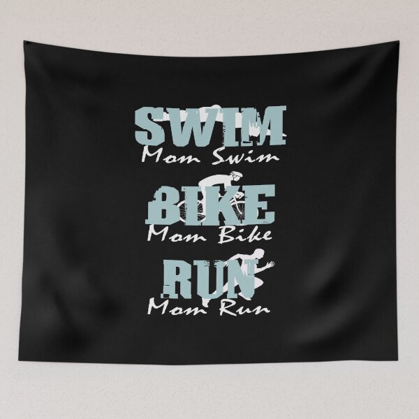 Item preview, Triathlete Mom- Swim, Bike, Run |Triathlon designed and sold by SmartStyle.