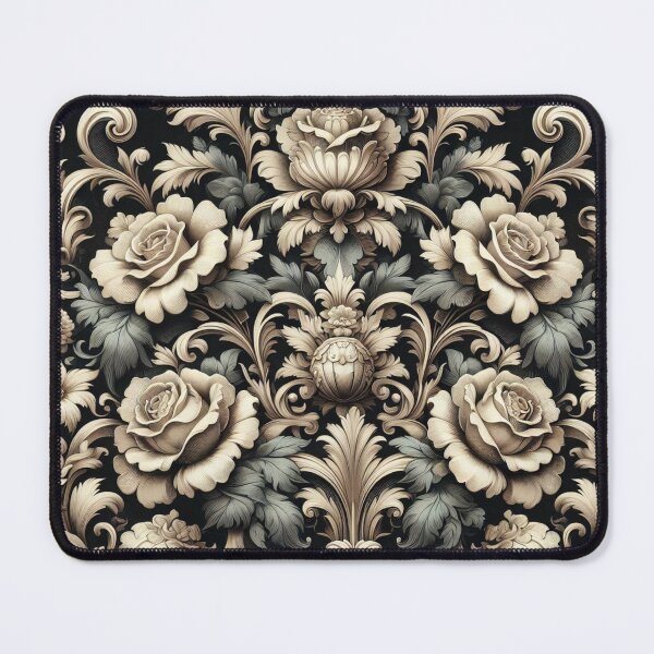 Item preview, Matte Teal & Cream Baroque designed and sold by DesignsByPrnces.