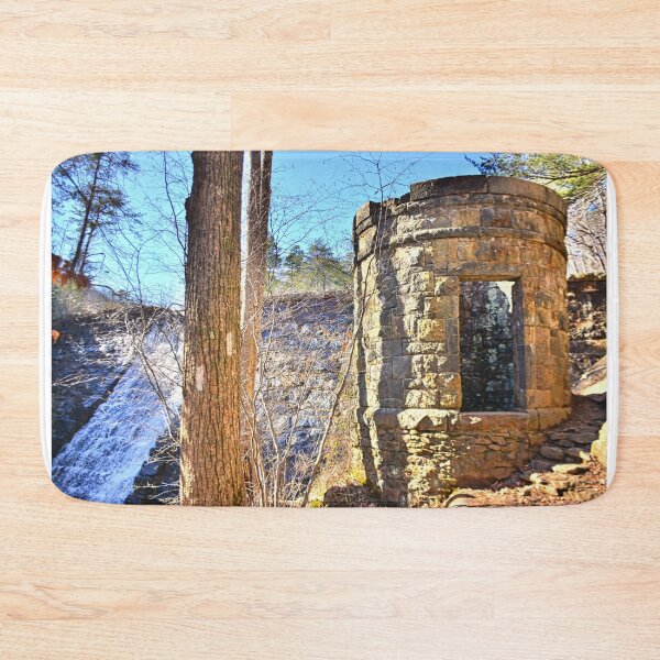 Item preview, Paris Mountain State Park Spillway And Tower designed and sold by LisaWootenPhoto.