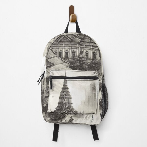 Item preview, Ancient Thai Sketch Art 01 designed and sold by I-HERE.