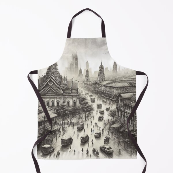 Item preview, Ancient Thai Sketch Art 01 designed and sold by I-HERE.
