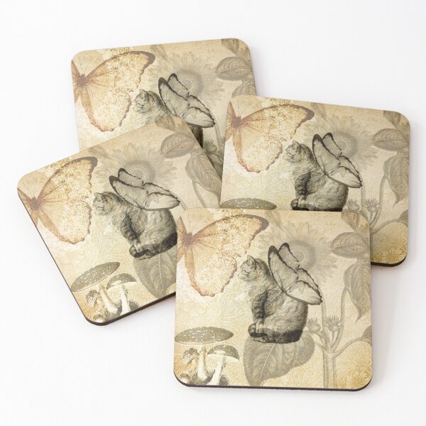 Item preview, Vintage Scrap Book Look Fairy Kitten Music designed and sold by Shloo.