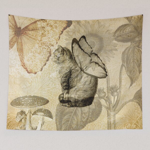 Item preview, Vintage Scrap Book Look Fairy Kitten Music designed and sold by Shloo.
