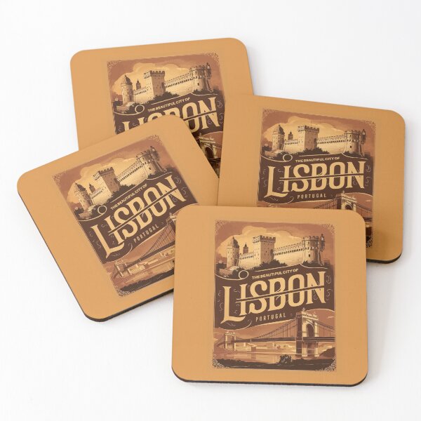 Item preview, Lisbon Portugal Poster designed and sold by Wilcox PhotoArt.