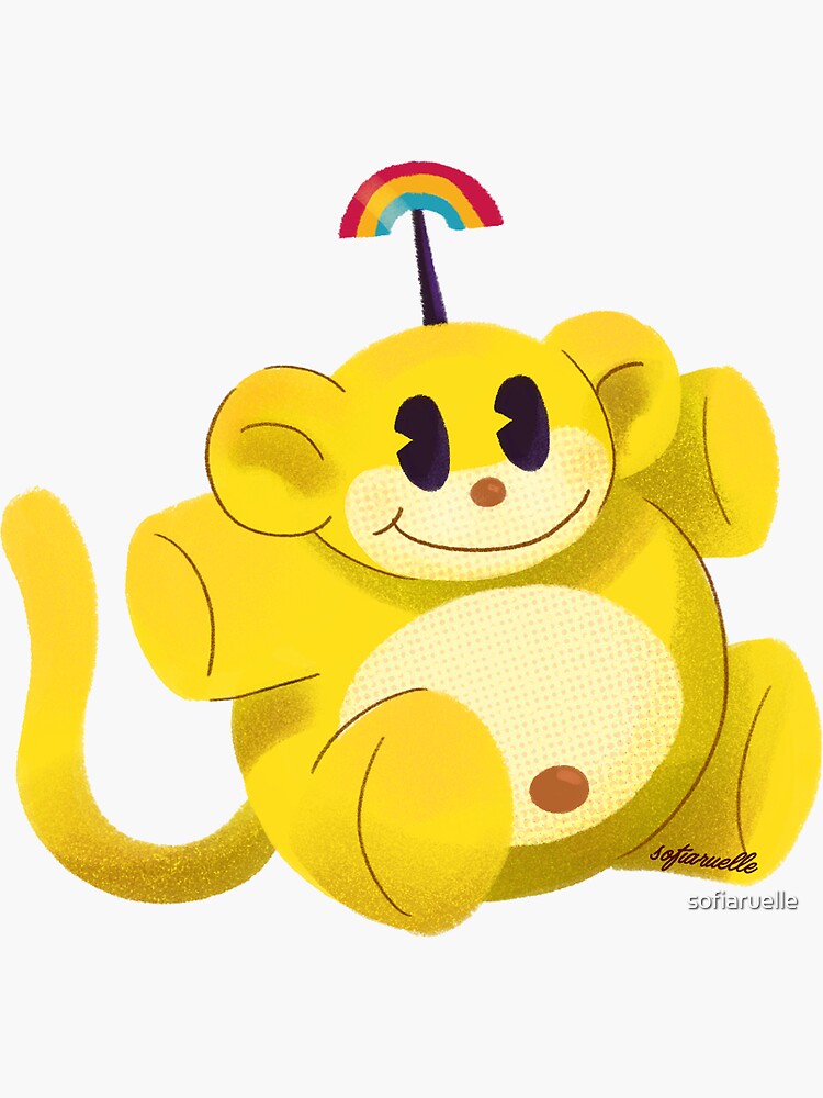 ty rainbow monkey