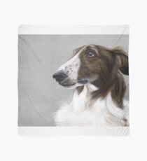 Portrait of Igor the Borzoi Scarf