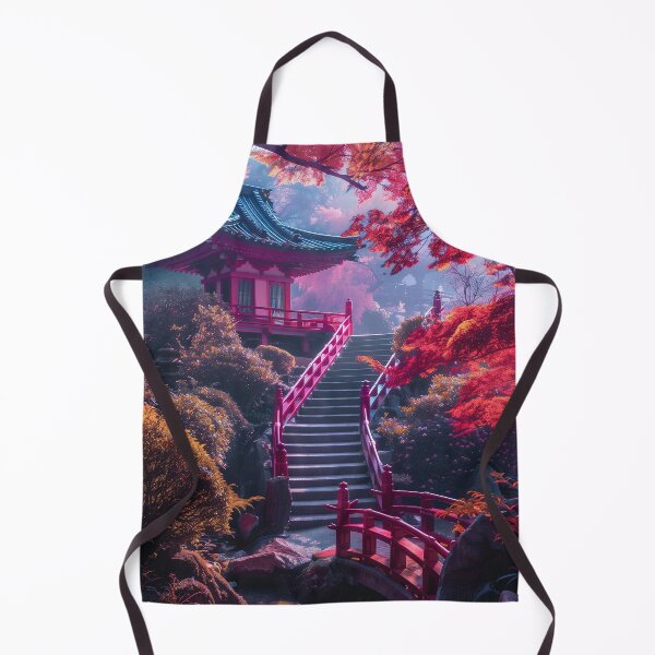 Item preview, Ethereal Glow: Exploring the Enchanted Neon Gardens of Japan designed and sold by Mullet Monkey.